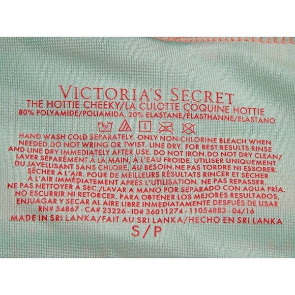 Victoria's Secret The Hottie Cheeky Swim 2 Piece Bikini Set Aztec Neon 32D Small - Picture 7 of 12